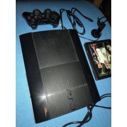 Playstation 3 Slim 500 GB + GTA 5 + Controller + Headset