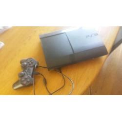 Play station 3 met 500 Mb harde schijf en spellen