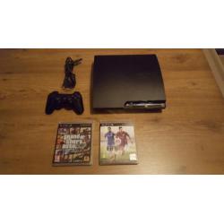 PlayStation 3 (320gb) met games en controller