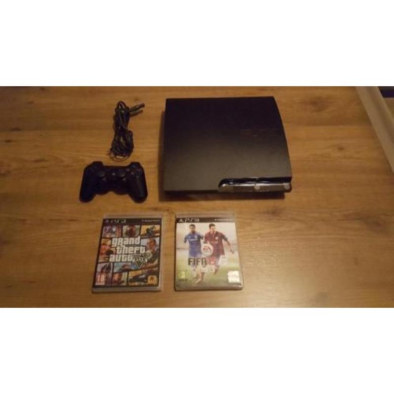 PlayStation 3 (320gb) met games en controller