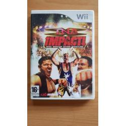 TNA Impact! Wrestling Boekje + Poster Total Nonstop Wii spel