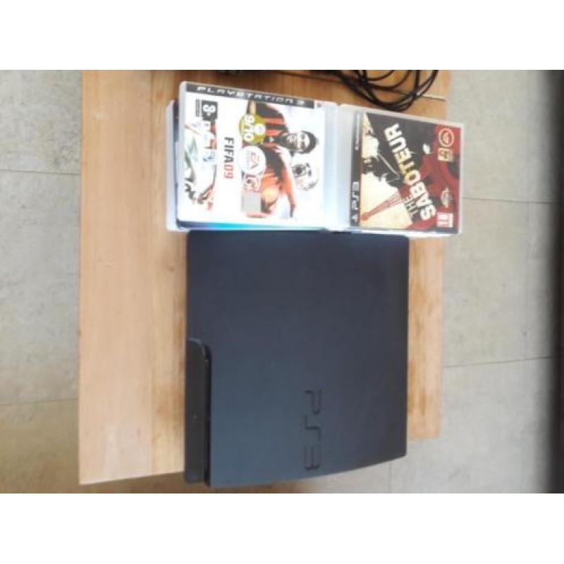 PS3 + 2 Controllers + Games