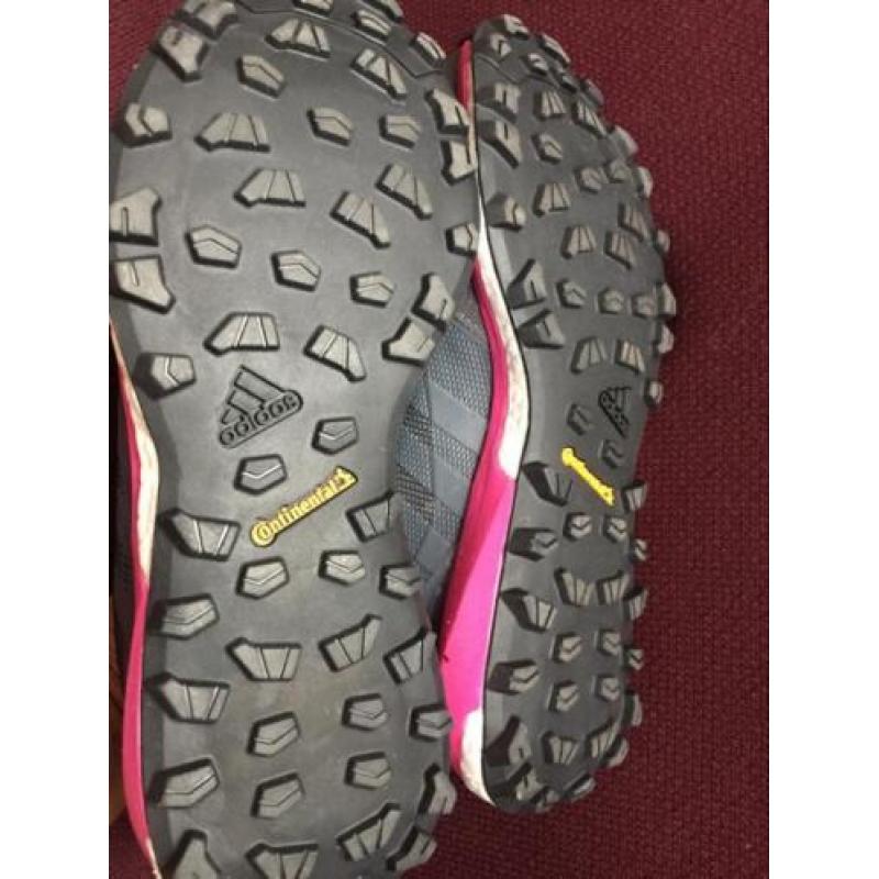 Adidas terrex wandelschoenen gore tex grijs roze