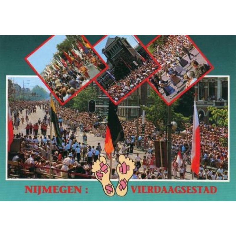 NIJMEGEN VIERDAAGSE Partij 7 Verschillende Ansichtkaarten