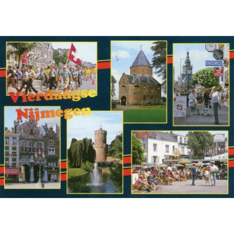 NIJMEGEN VIERDAAGSE Partij 7 Verschillende Ansichtkaarten